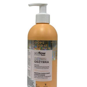 Սպիտակուցային-փափկացնող կոնդիցիոներ ցածր ծակոտկենություն և ծավալ չունեցող մազերի համար 400 մլ